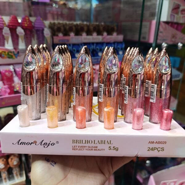 AB029 brilho labial let every beauty amor anjo box/24pcs