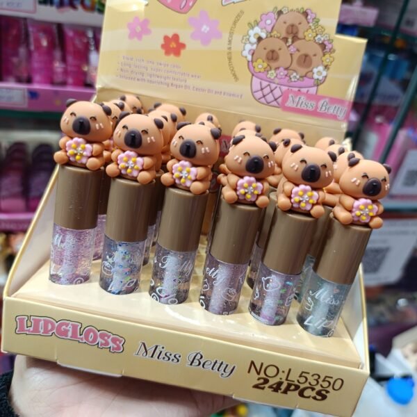 L5350 Lipgloss capivara miss betty box/24pcs