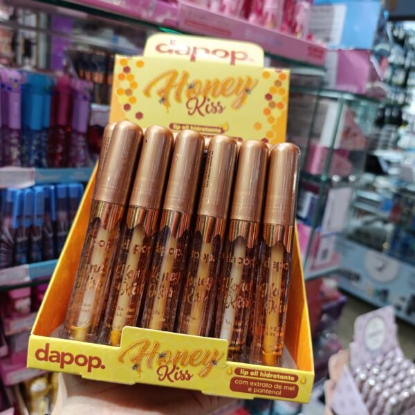 Lip oil honey Kiss dapop box/36pcs