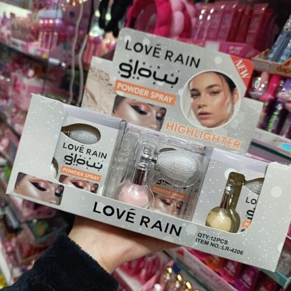 LR4206 iluminador poder spray Glow Love rain box/12pcs