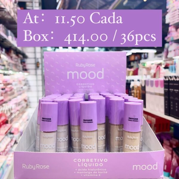 CORRETIVO líquido ruby rose box/36pcs