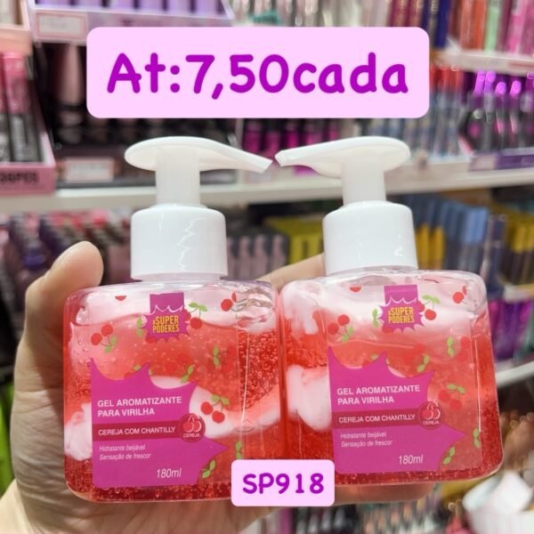 SP918 gel aromatizante para virilha super poderes