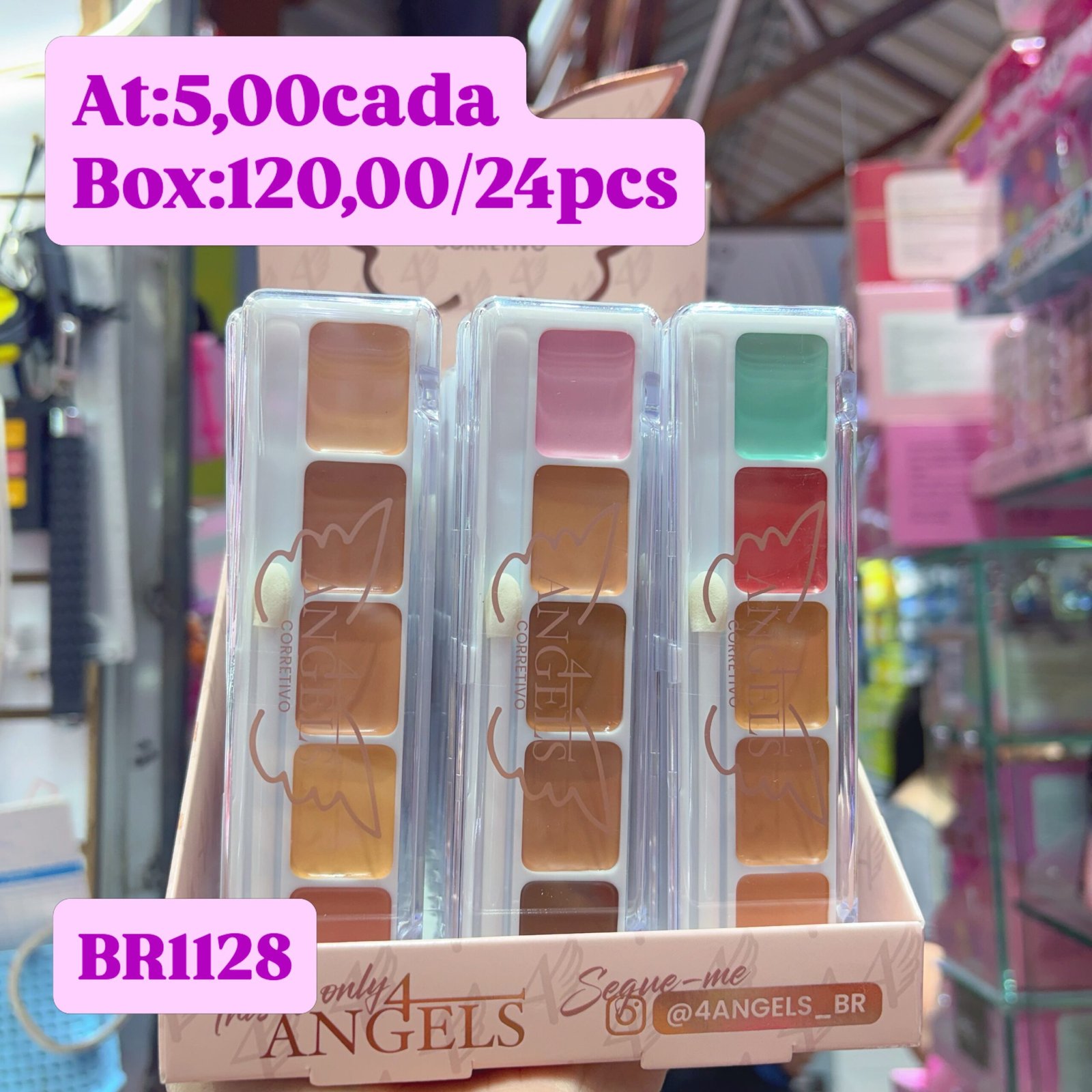 BR1128 corretivo angel box:24pcs