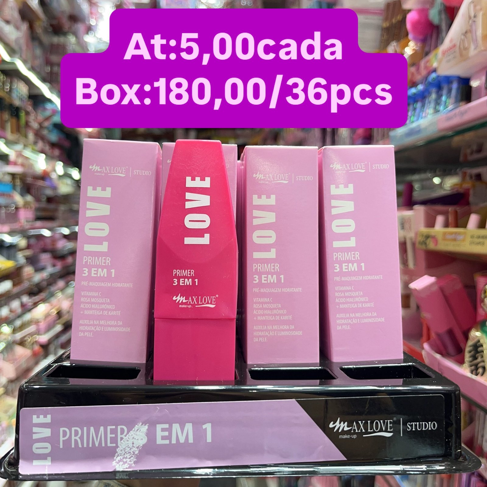 Primer 3em1 maxlove box/36pcs