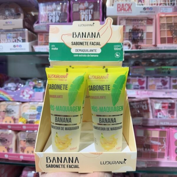 Sabonete facial banana ludurana box/6pcs