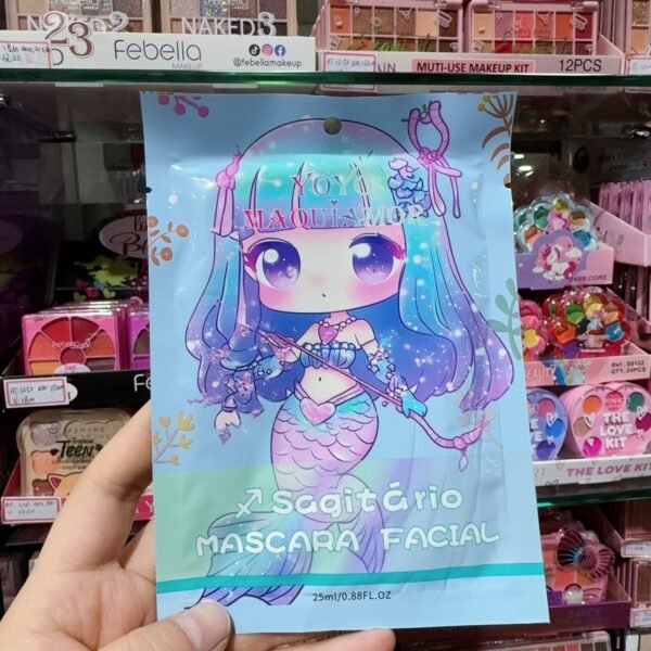 Máscara facial saqitario yoyomaquiamor