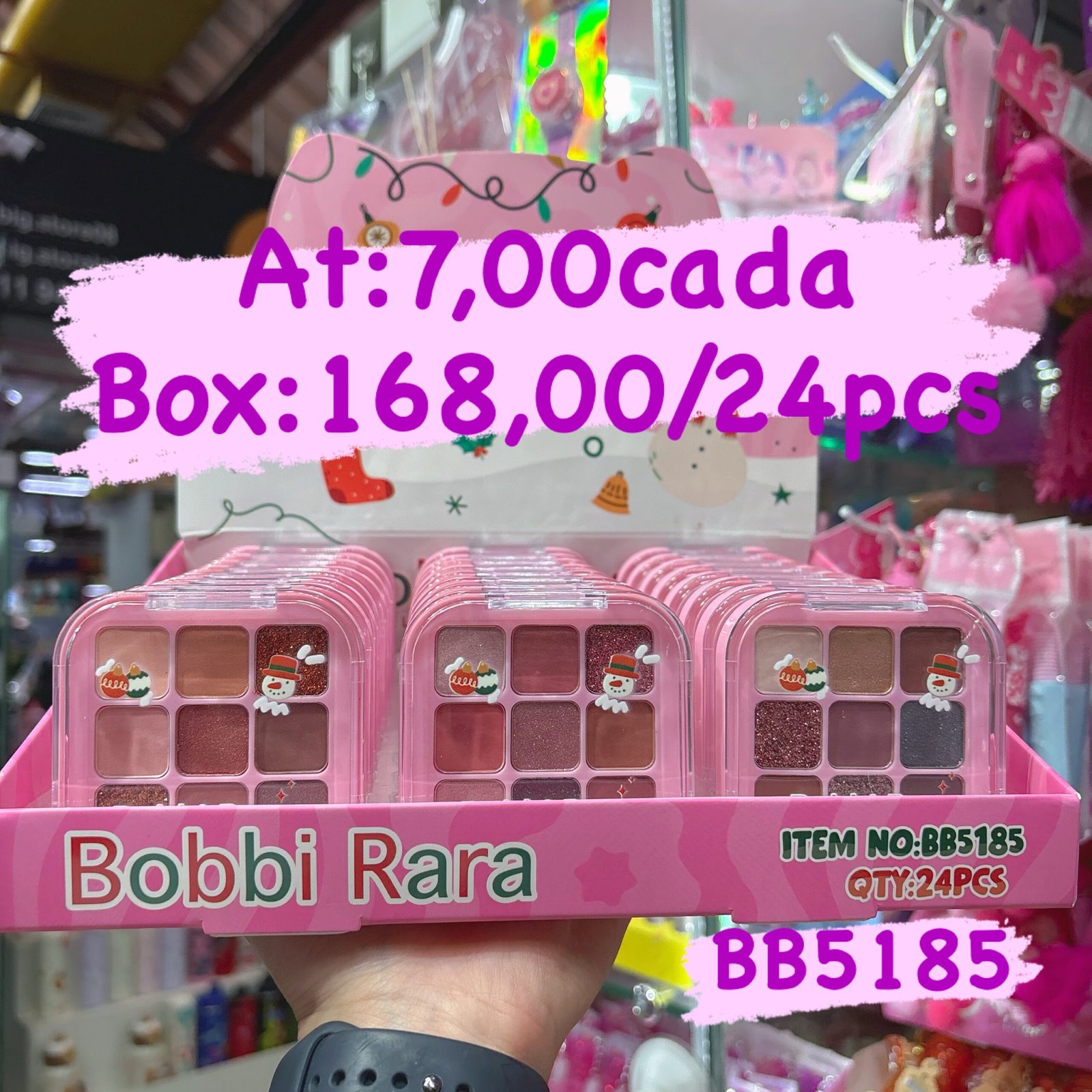BB5185 paleta bobbi rara box/24pcs