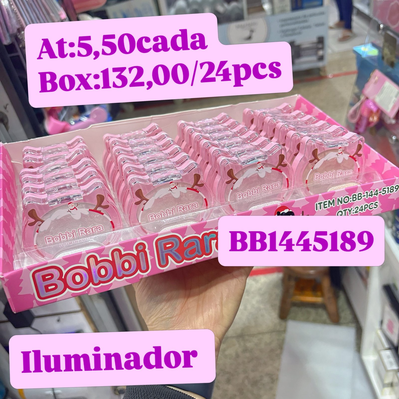 BB1445189 iluminador bobbi rara box:24pcs