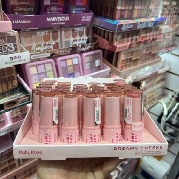 HB- M01 Ruby Rose Dreamy Cheeks Blush cremoso Stick/ 36Pcs