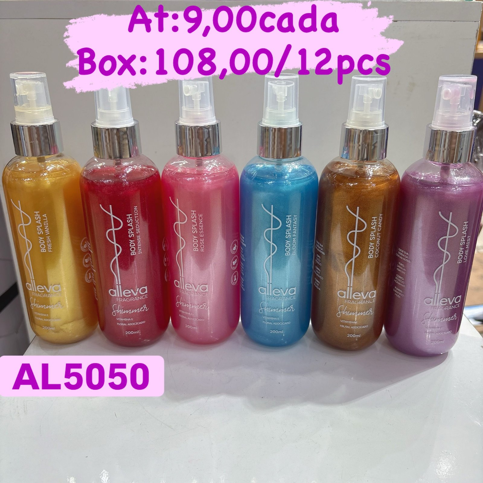 AL5050 body splash