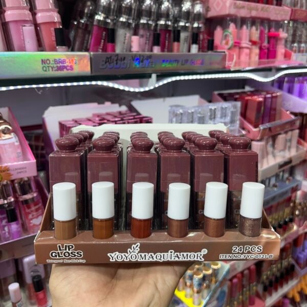 YYC- 0121-B Yoyomaquiamor Lip gloss/ 24Pcs