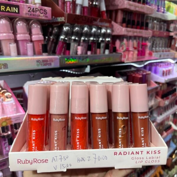 HB- L6400 Ruby Rose Radiant Kiss Lip Gloss/ 36Pcs