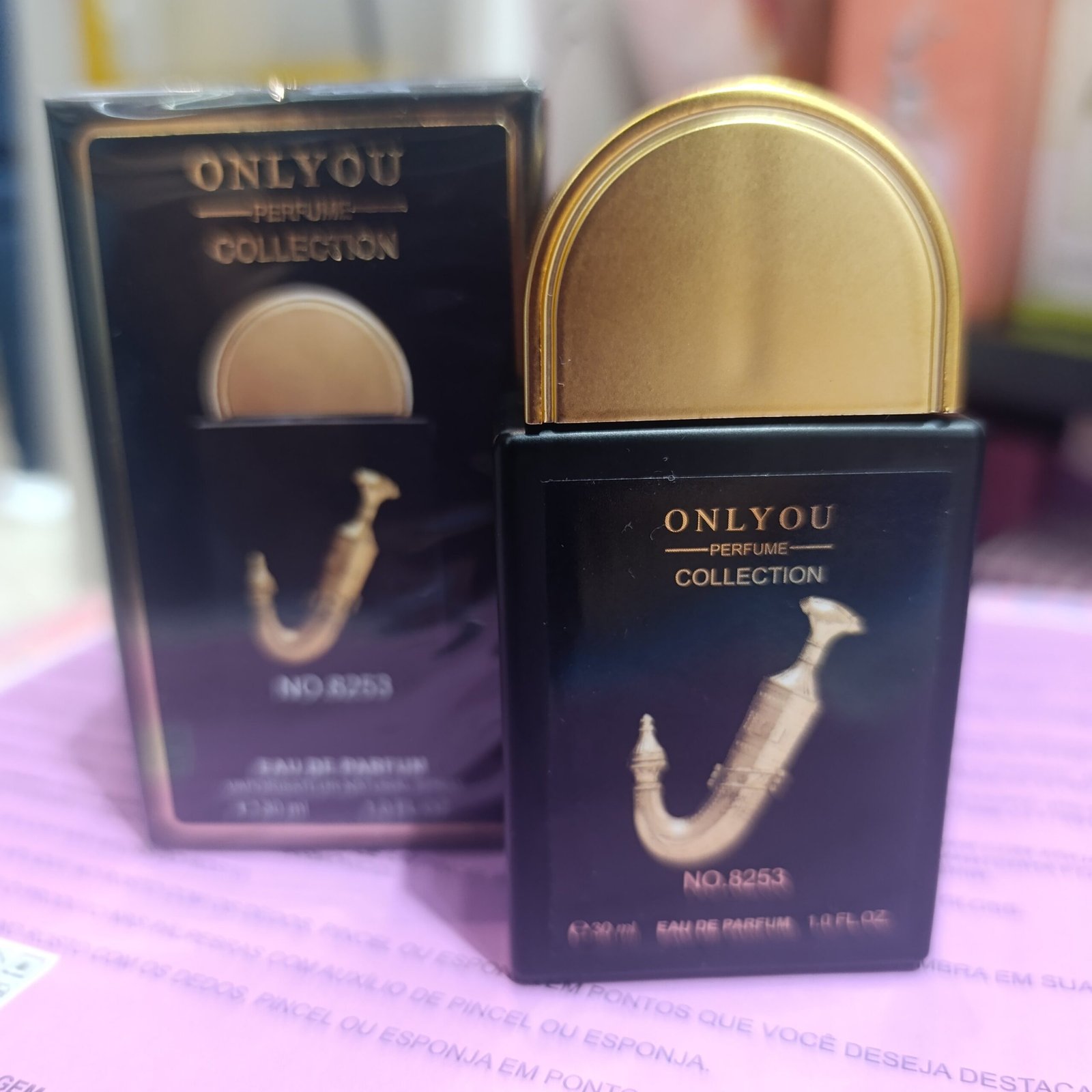 perfume 8253 masculino box/12pcs