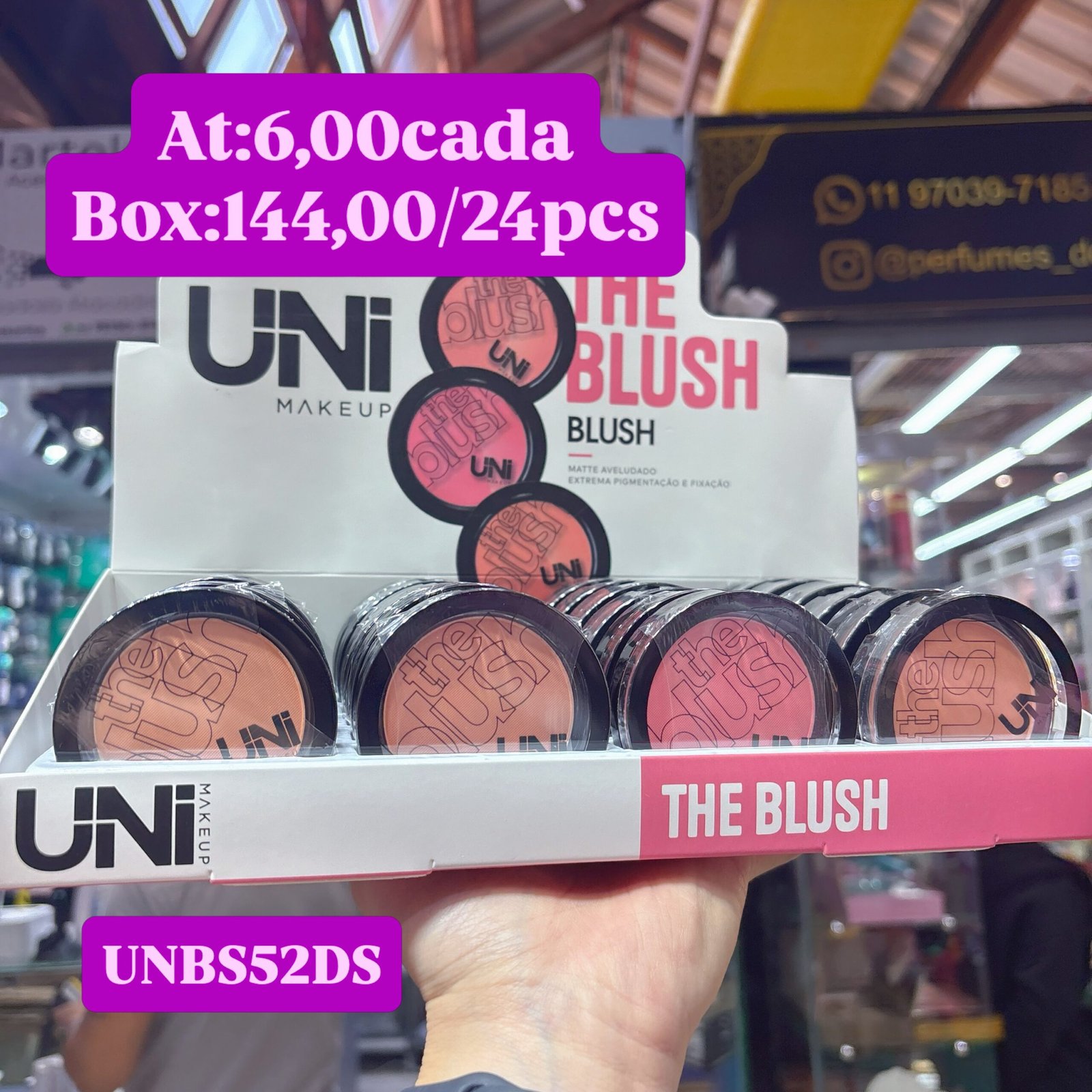 UNBS52DS BLush UNI BOX:24pcs