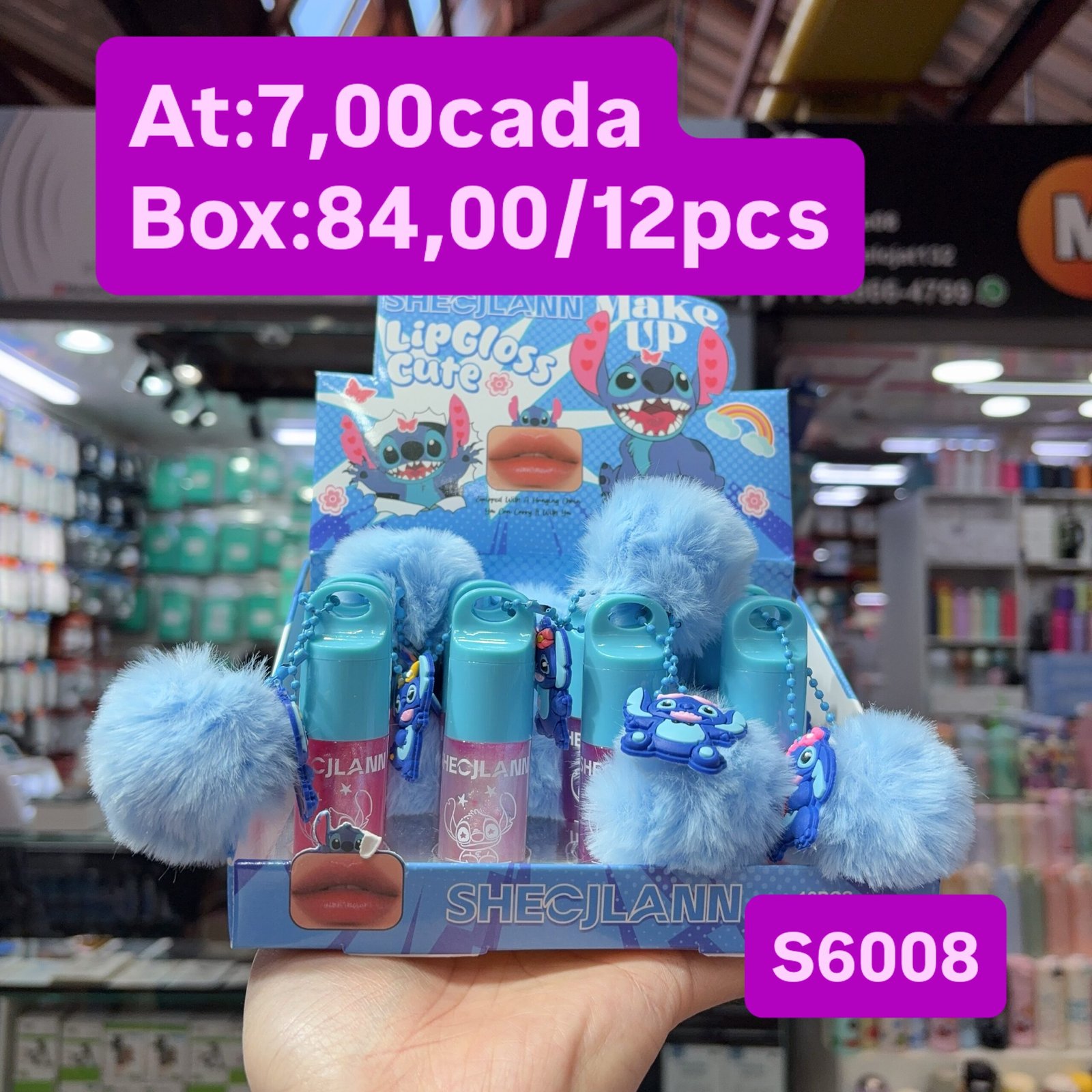 S6008 gloss stitch box/12pcs