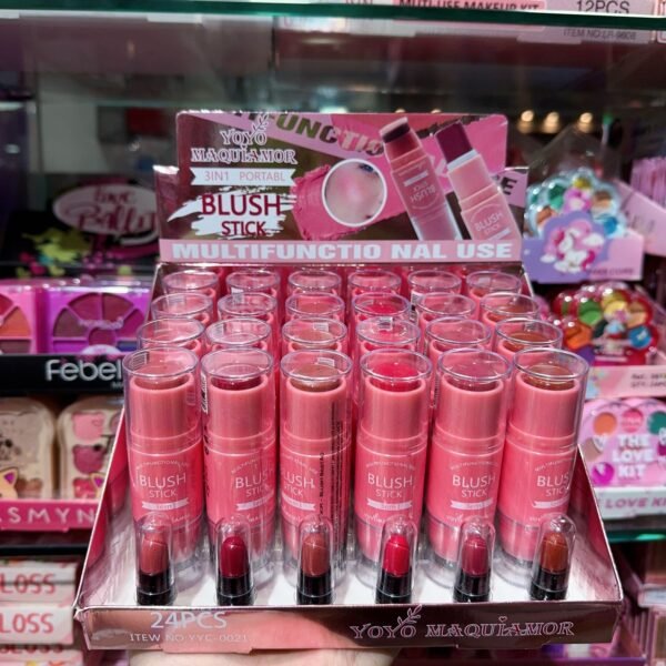 YYC0021 Blush stick yoyomaquiamor  box/24pcs
