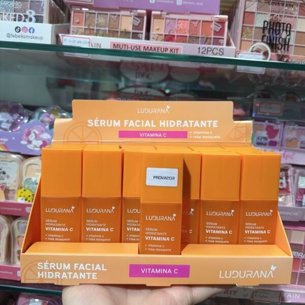 Serum facial hidratante vitaminaC ludurana box/18pcs