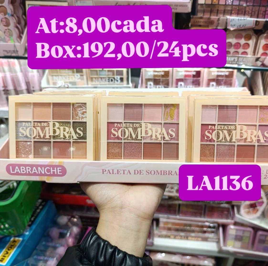 LA1136 Paleta de sombras Labranche/ 24pcs
