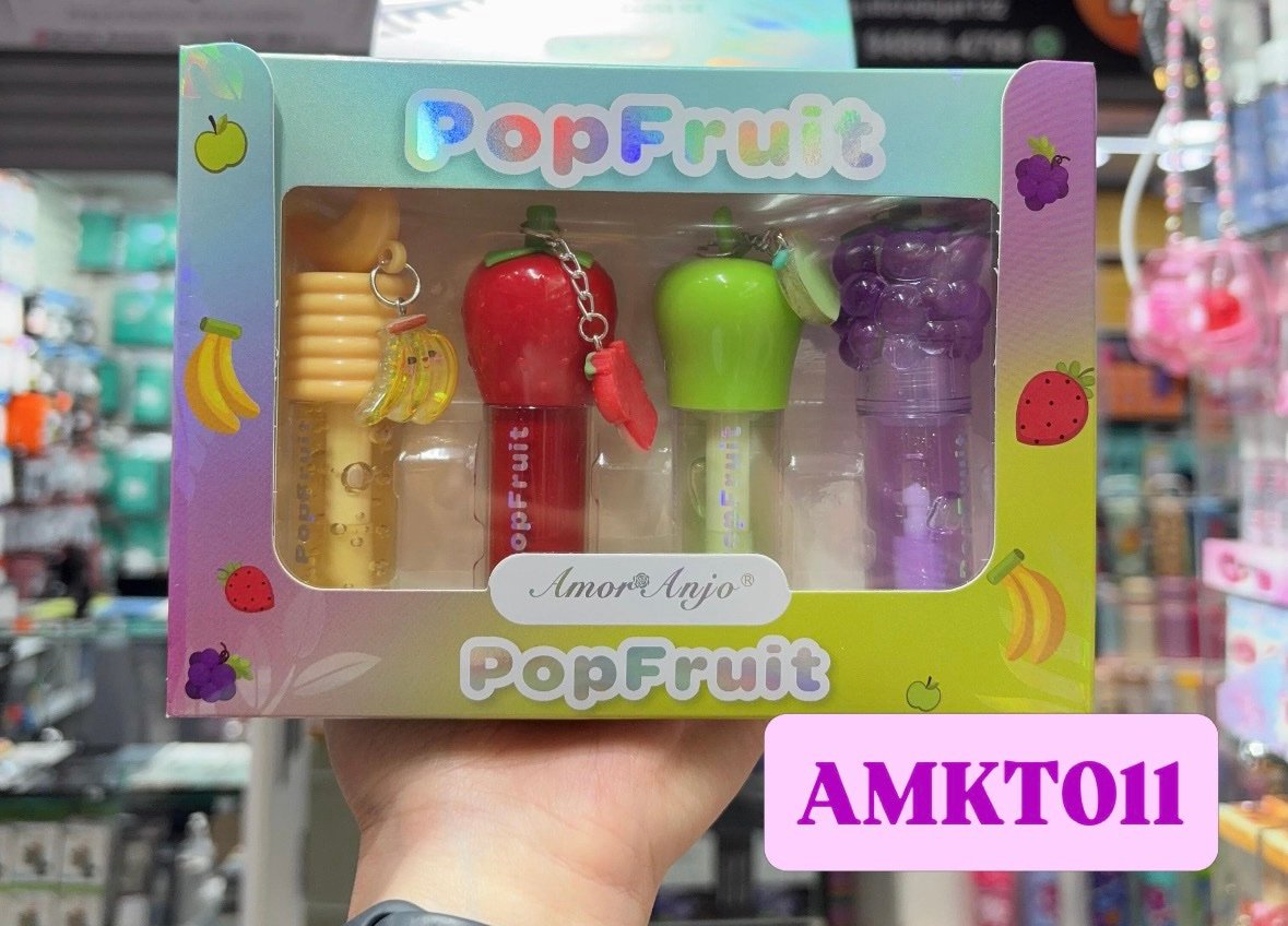 AMKT011 kit gloss amor anjo box:6 pcs