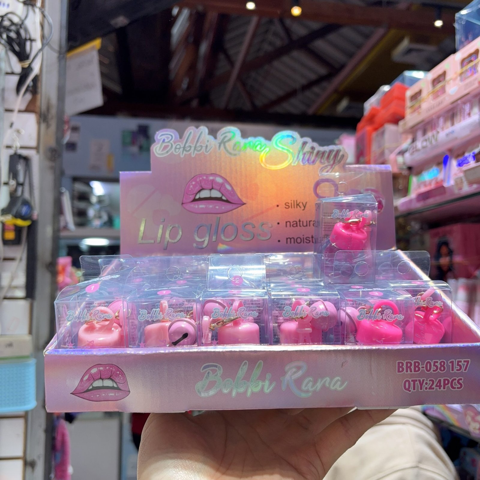 BRB058157 lipgloss bobbi rara box/24pcs