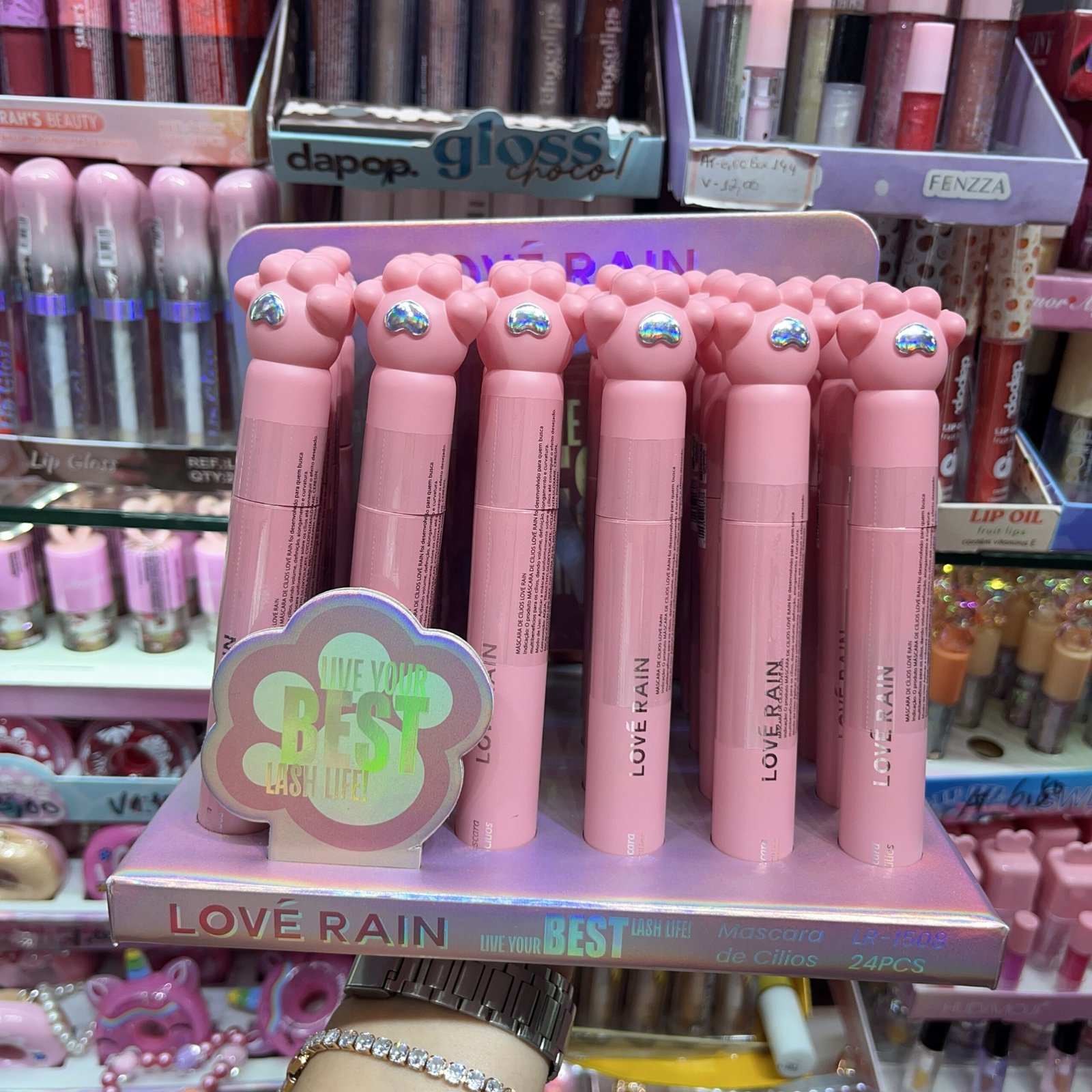 LR1508 máscara de cílios/ 24pcs