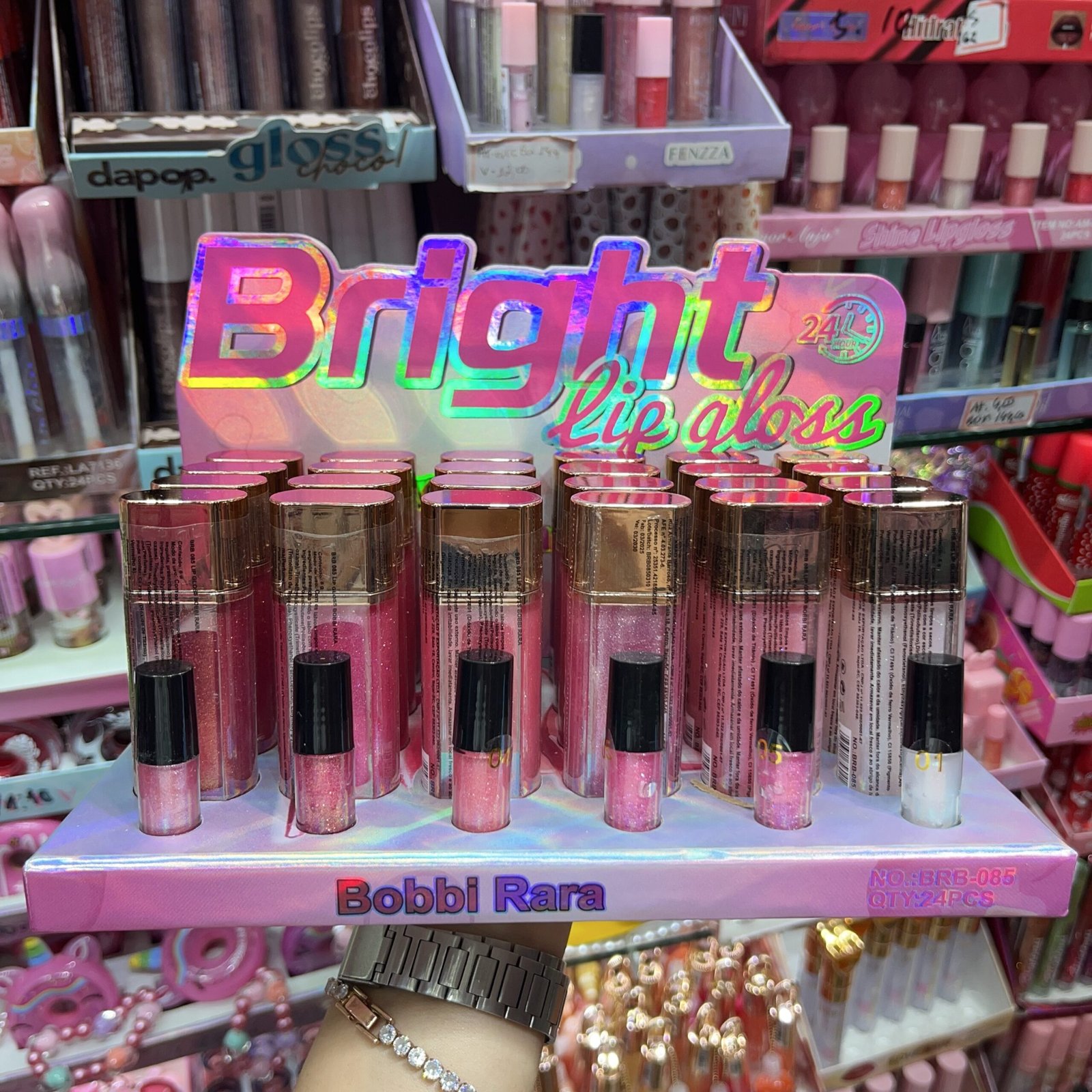 BRB085 Gloss labial Bobbi rara/ 24pcs