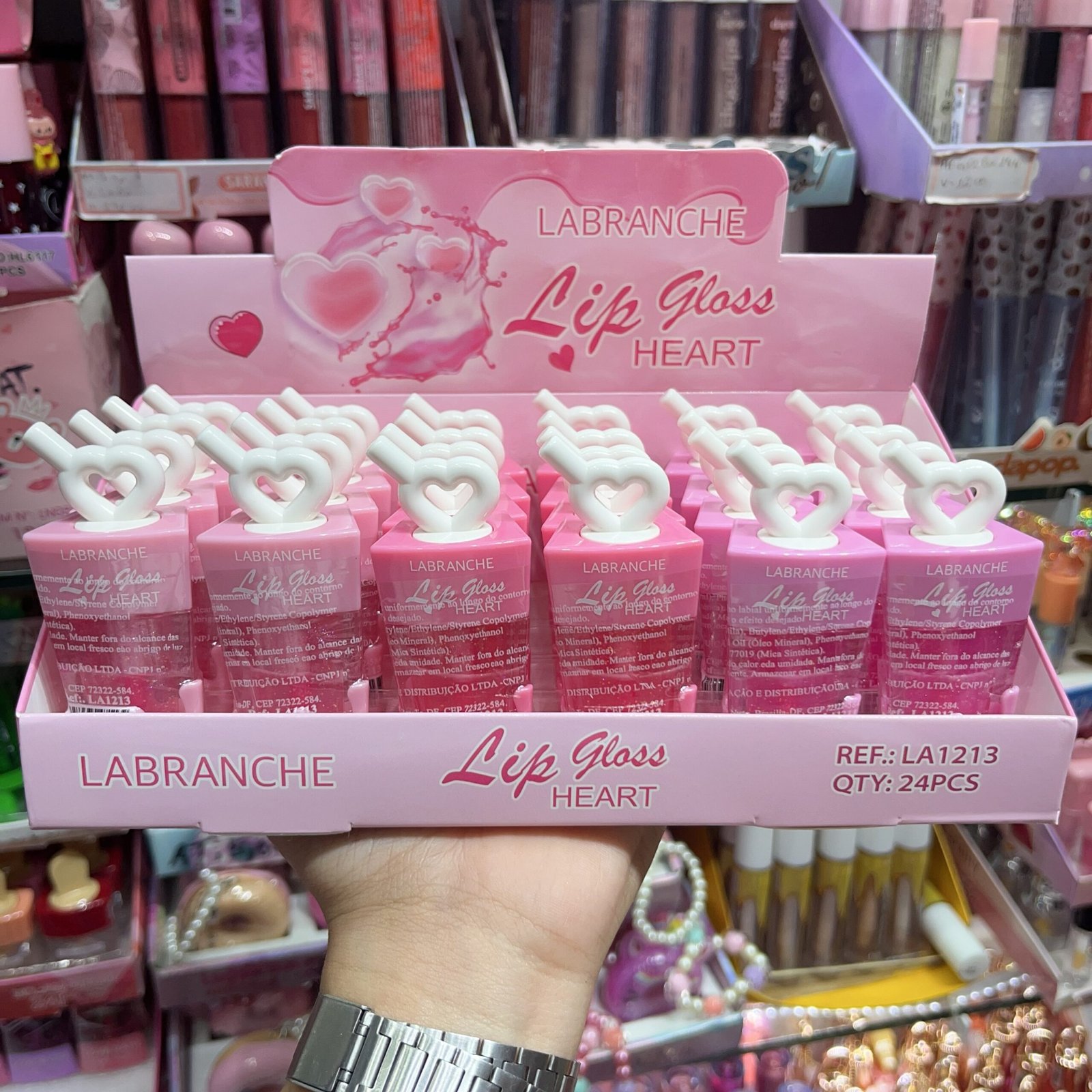 LA1213 Lip gloss labranche/ 24pcs