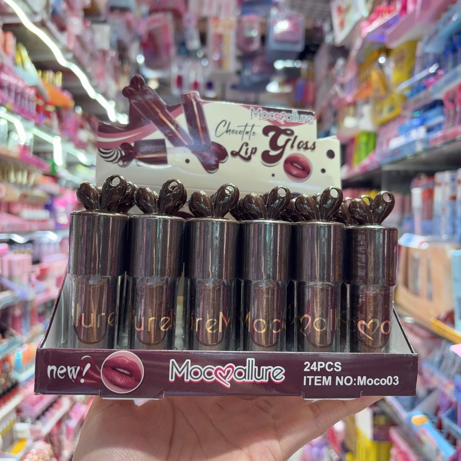 Moco03 lip gloss chocolate