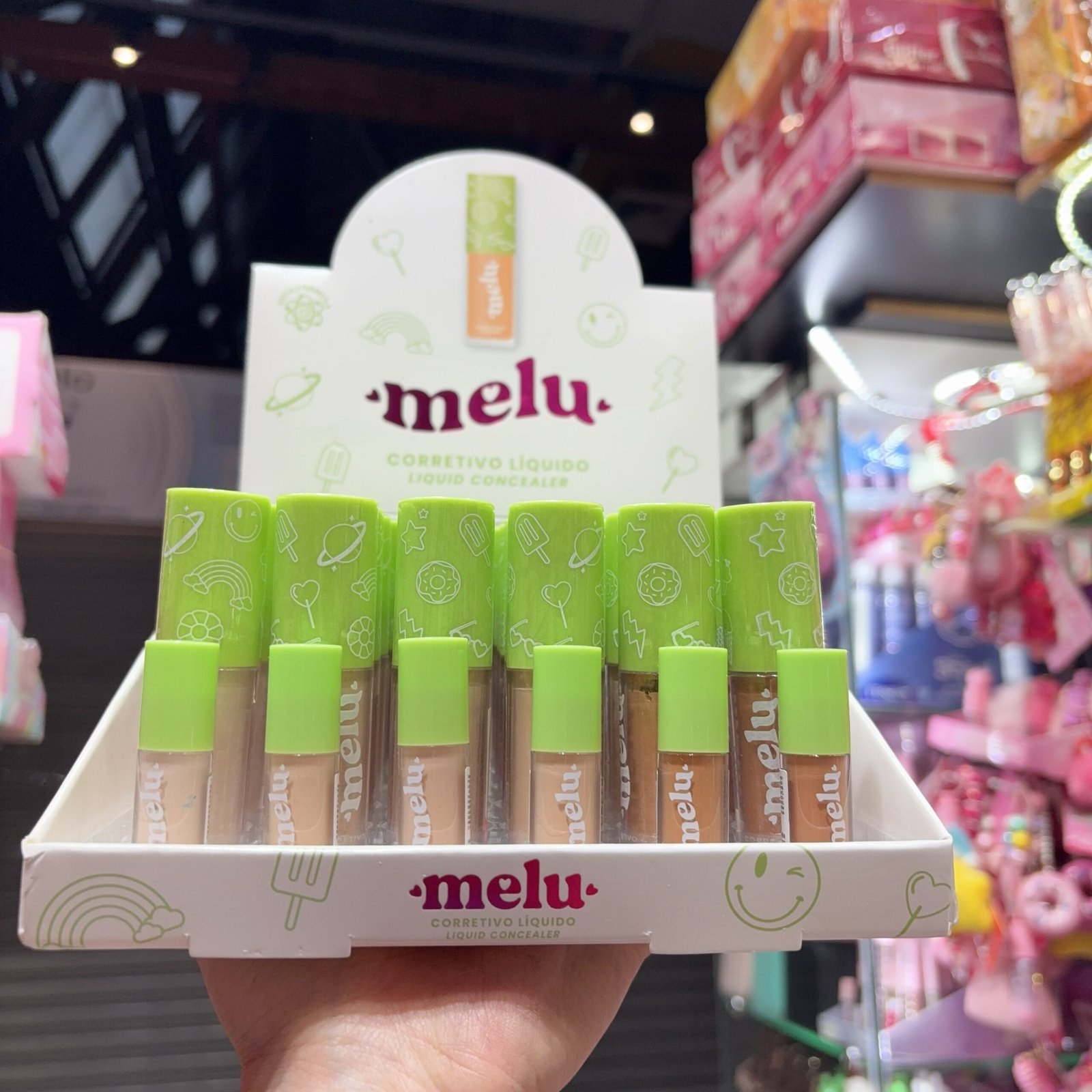 RR1804 corretivo líquida melu bix/36pcs