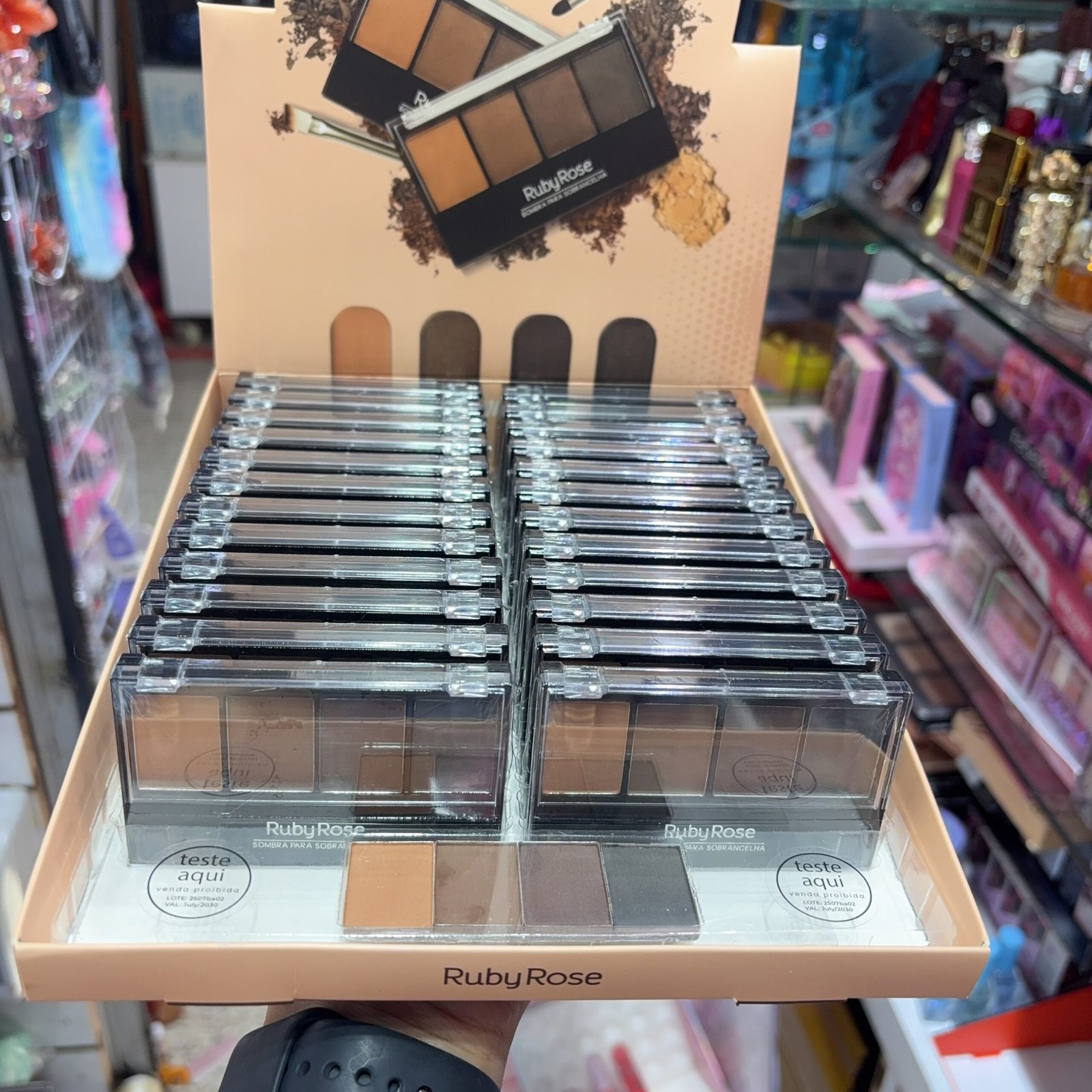 HBF572 sombra para sombrancelha ruby Rose box/24pcs