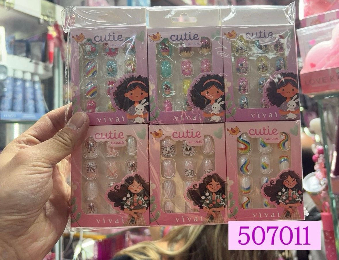 507011 kit unha vivaí box/48pcs