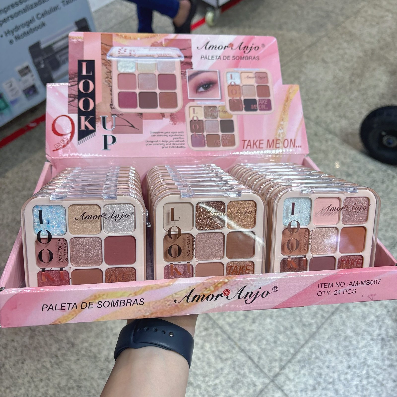 AMMS007 paleta de sombra amor anjo box:24pcs