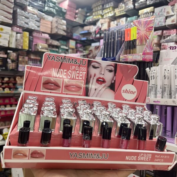 Lip gloss yasmim&ju box/24pcs