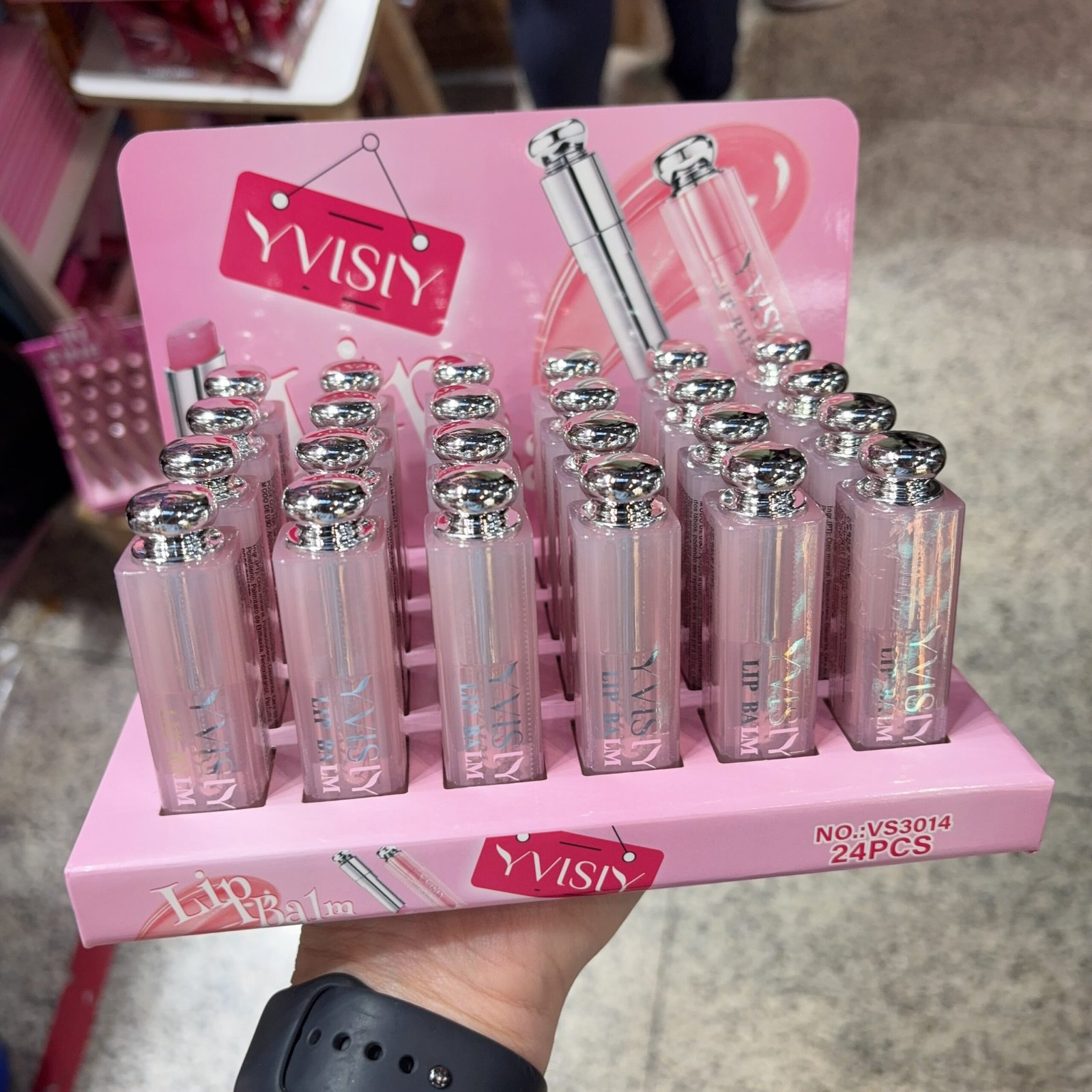 Vs3014 Lip balm visi box:24pcs
