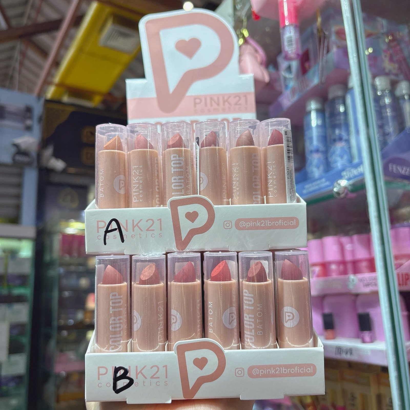 CS6804 batom pink 21 box:48pcs