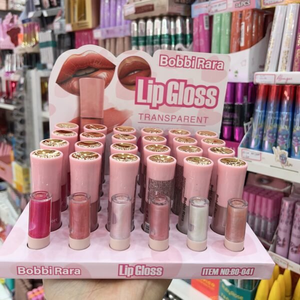 Boo41 lip gloss Bobbi rara box/24pcs