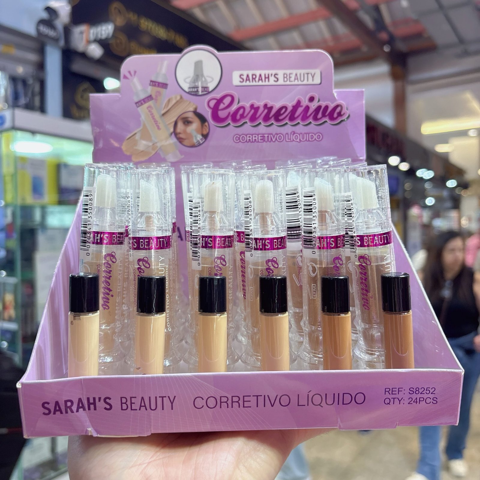 S8252 corretivo sara beauty box:24pcs