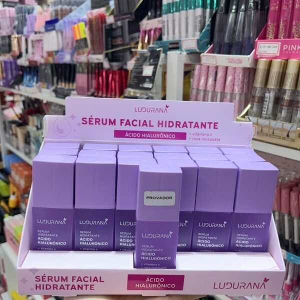Serum facial hidratante ácido ludurana box/18pcs
