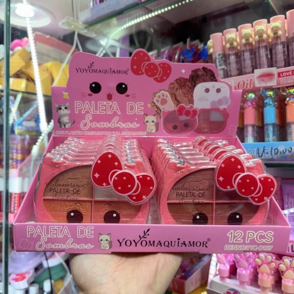 YYC0137 Paleta de sombras/ 12pcs