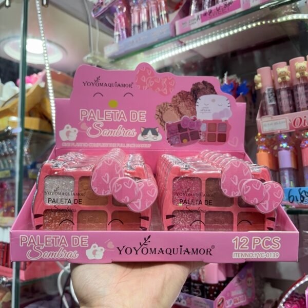 YYC0139 Paleta de sombras/ 12pcs