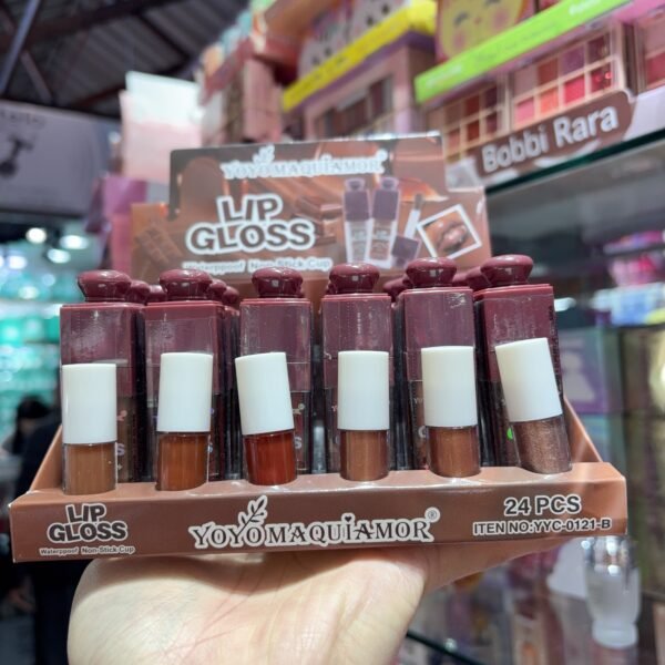 YYC0121-B Lip Gloss yoyomaquiamor/ 24pcs