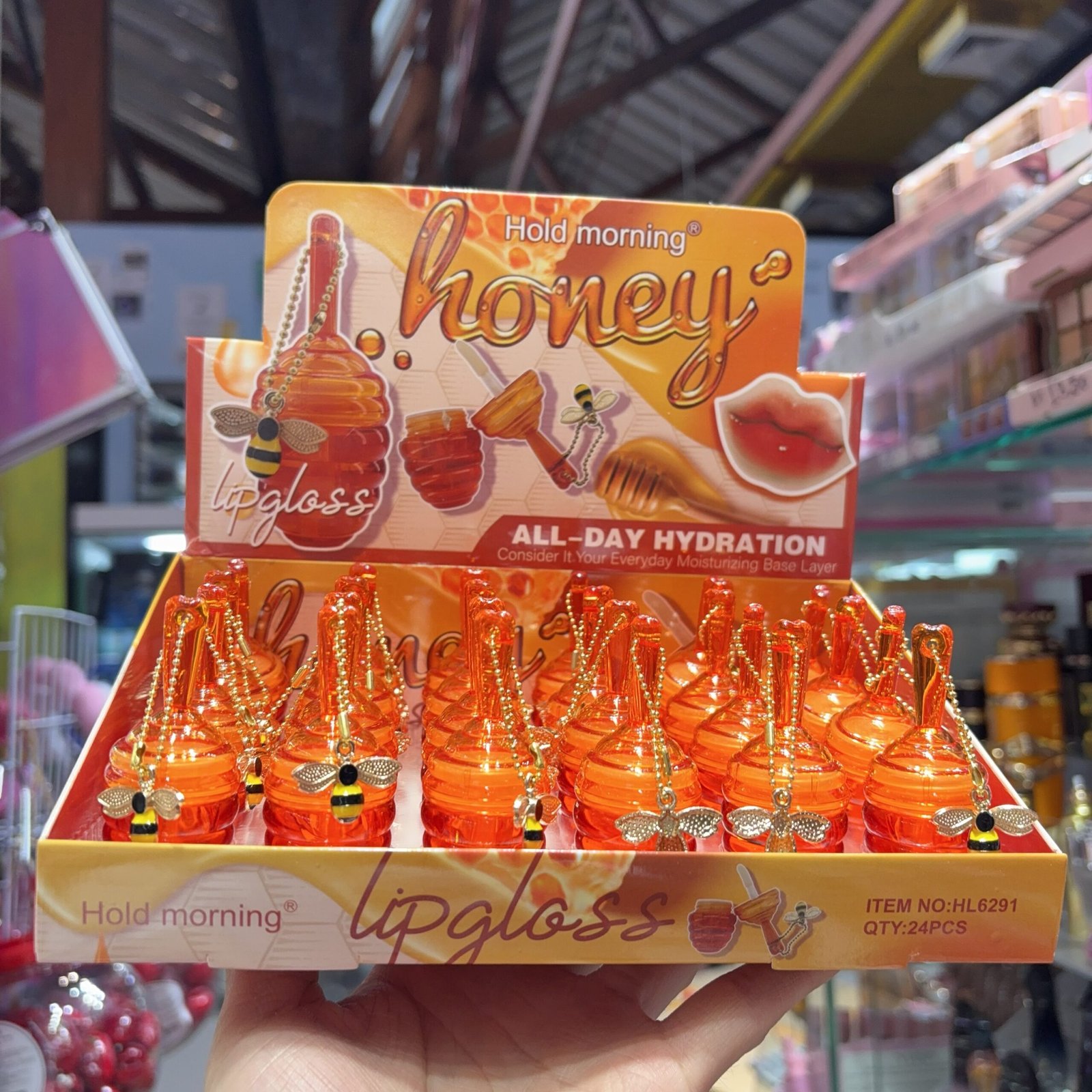 HL6291 gloss de mel box/24pcs