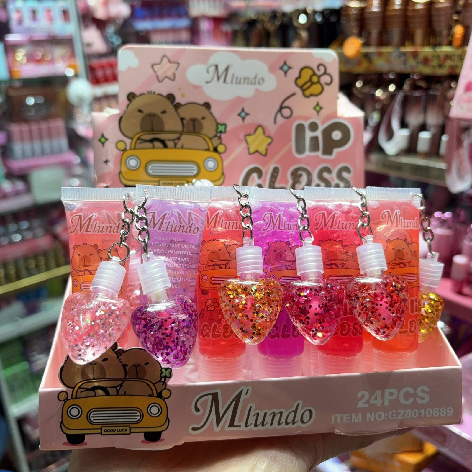 GZ8010 gloss capivara box:24pcs