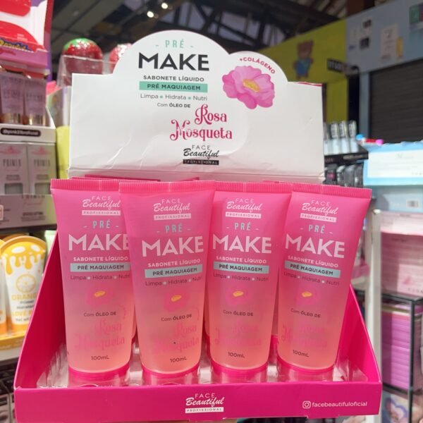 Sabonete líquido make rosa mosqueta box/12pcs