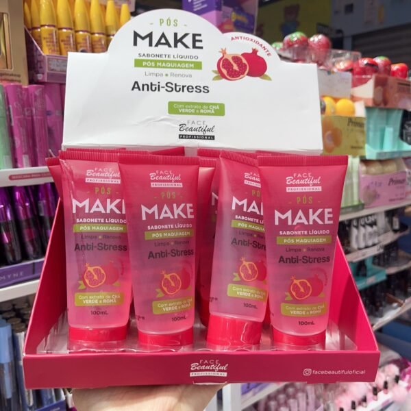 Sabonete líquido pós make face beautyful box/12pcs