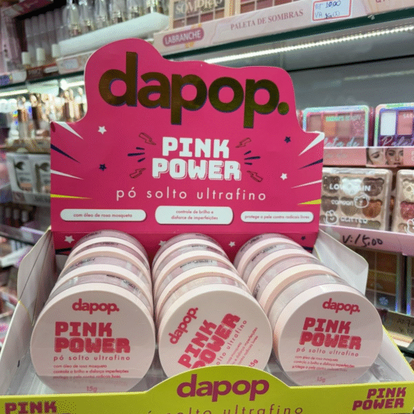 DP2265 Pó solto ultrafino Pink Power/ 12pcs