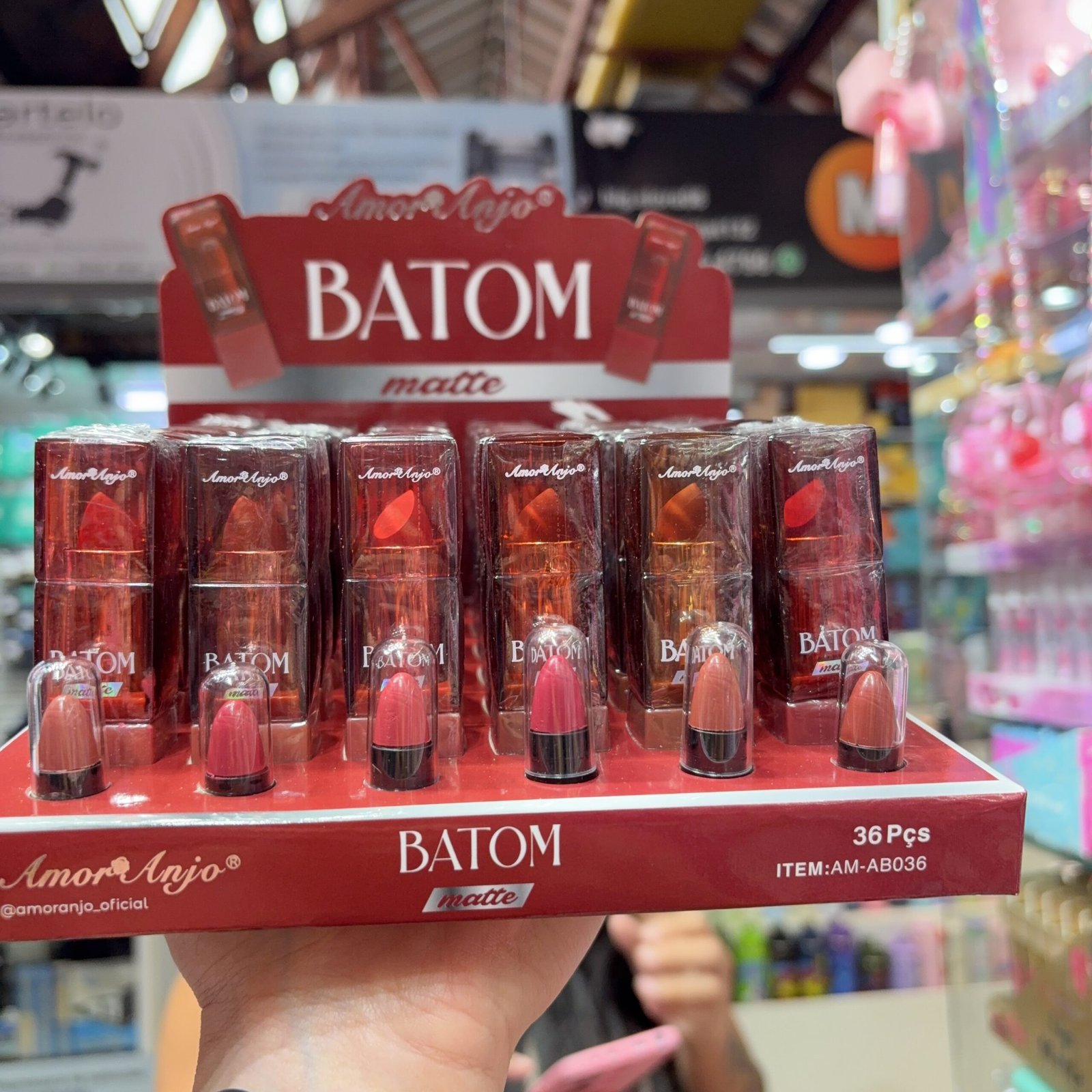 AMAB036 batom amor anjo box:36pcs