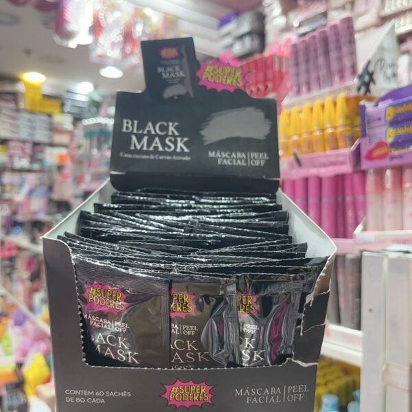 Máscara facial sachê black box/60pcs