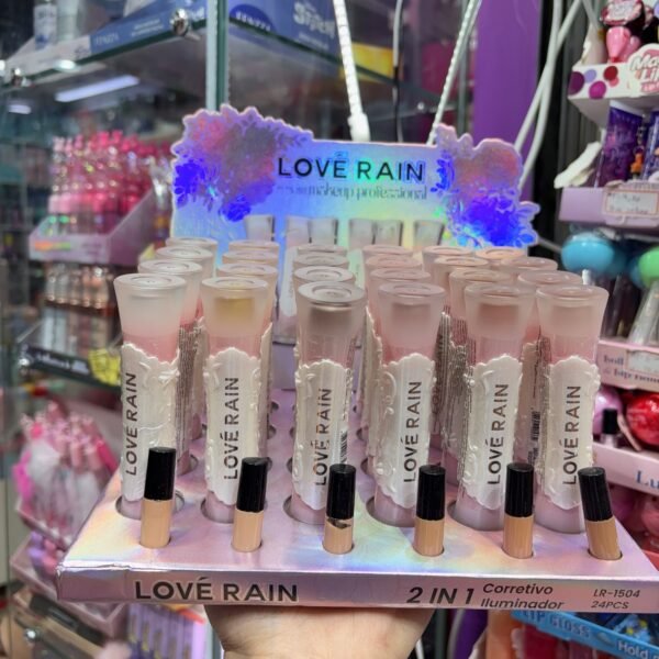 LR-1504 Love Rain 2 in 1 Corretivo e Iluminador/ 24Pcs