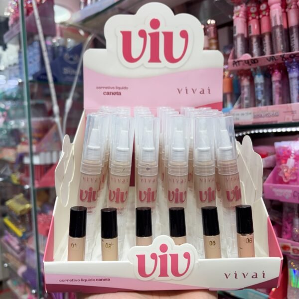 122011 Vivai viv Corretivo líquido Caneta Cor clara/ 36Pcs